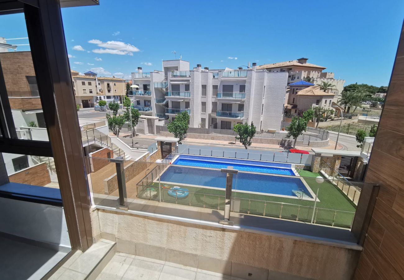 Maison mitoyenne à Los Alcazares - VOS VACANCES EN ESPAGNE INCROYABLE BEACH SIDE TOWN HOUSE LOS ALCAZARES