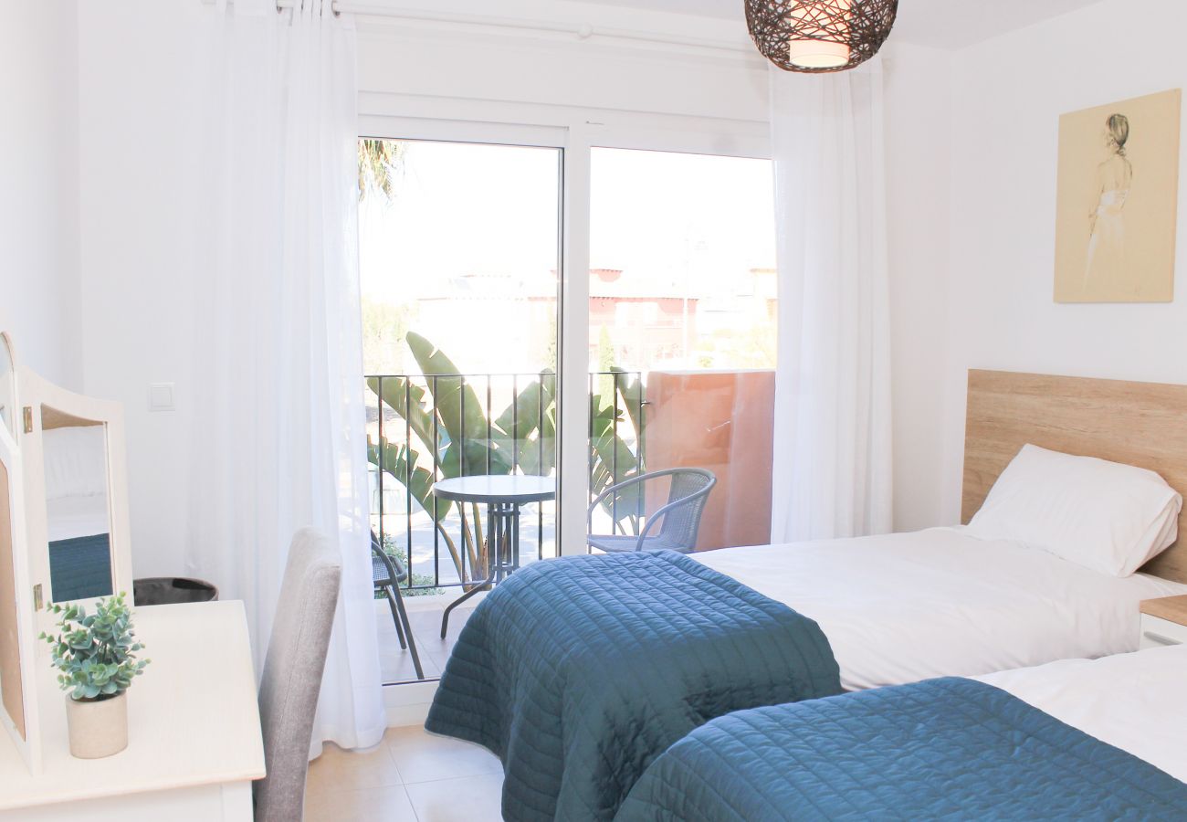 Appartement à Torre Pacheco - VOS VACANCES EN ESPAGNE APPARTEMENT DE LUXE 2 CHAMBRES EN PREMIÈRE LIGNE DE GOLF, MAR MENOR GOLF RESORT